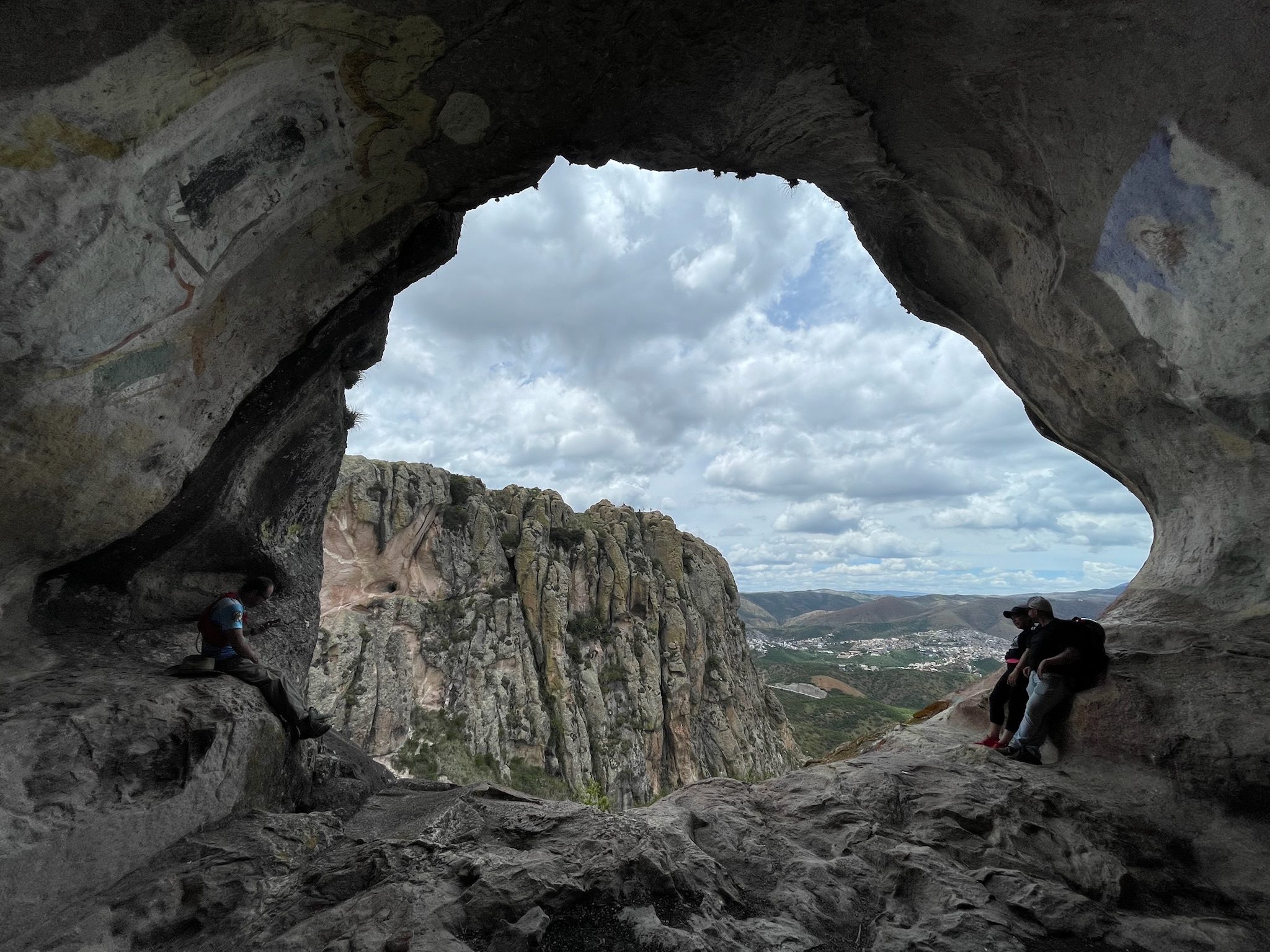 Utsikt fra meksikansk hule